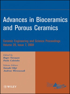 cover image of Advances in Bioceramics and Porous Ceramics